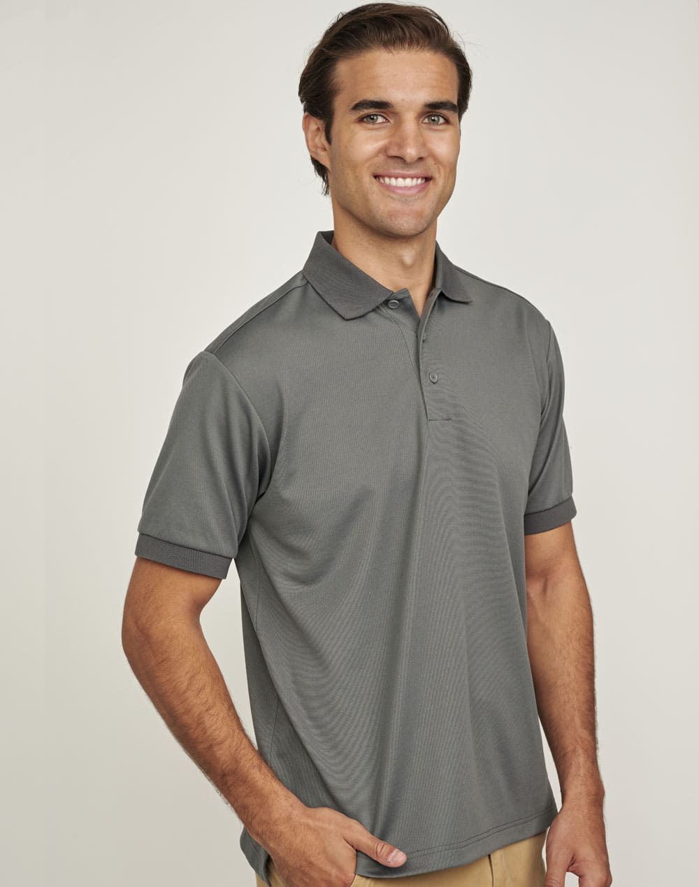 Custom Made Men's Corporate Branded Polo Shirts Online Perth Australia
