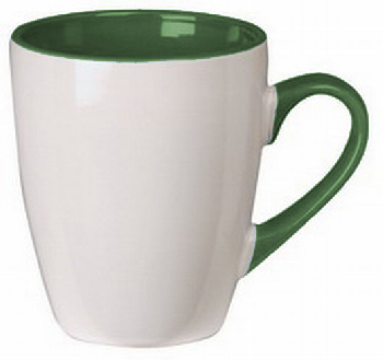 Design Custom White Green Calypso Mug in Perth