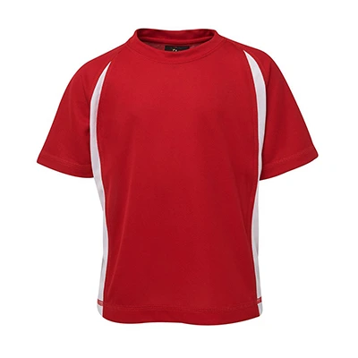 Design Your Own Podium Point Poly Pre-made Soccer T-shirts Online in Perth