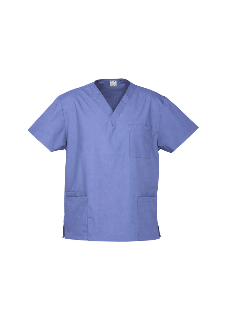 Get Mid Blue Unisex Classic Scrubs Top in Perth, Australia