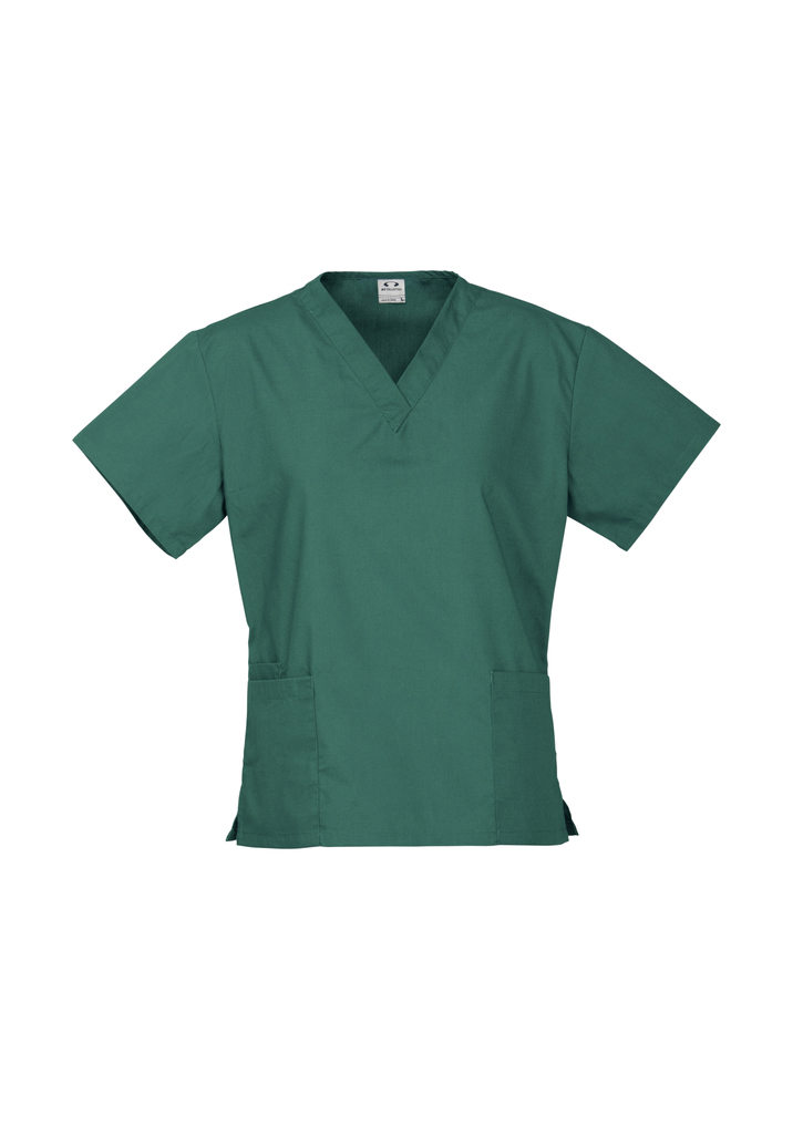 Order Hunter Green Ladies Classic Scrubs Tops in Perth