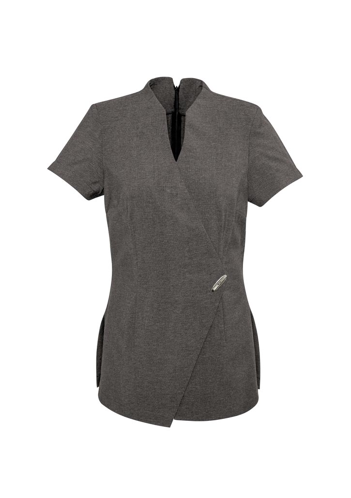 Buy Black Ladies Spa Tunic Scrubs in Perth