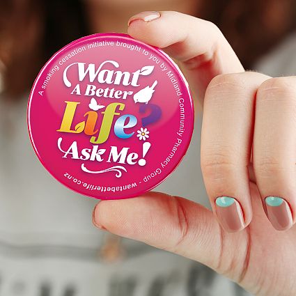 Get Custom Button Badge Round-90mm Printing in Australia