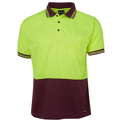 Apparels HI VIS Tradewear POLOS Adults HI VIS S/S TRADITIONAL POLO - 6HVPS Perth Australia