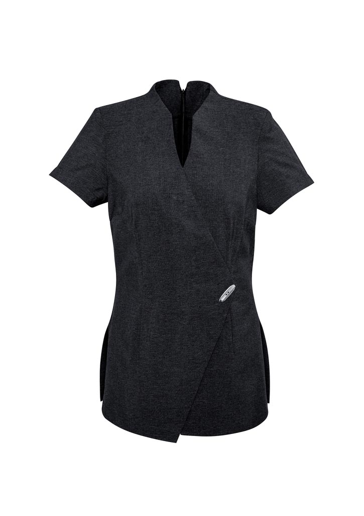 Get Grey Marle Ladies Spa Tunic Scrubs Online in Perth