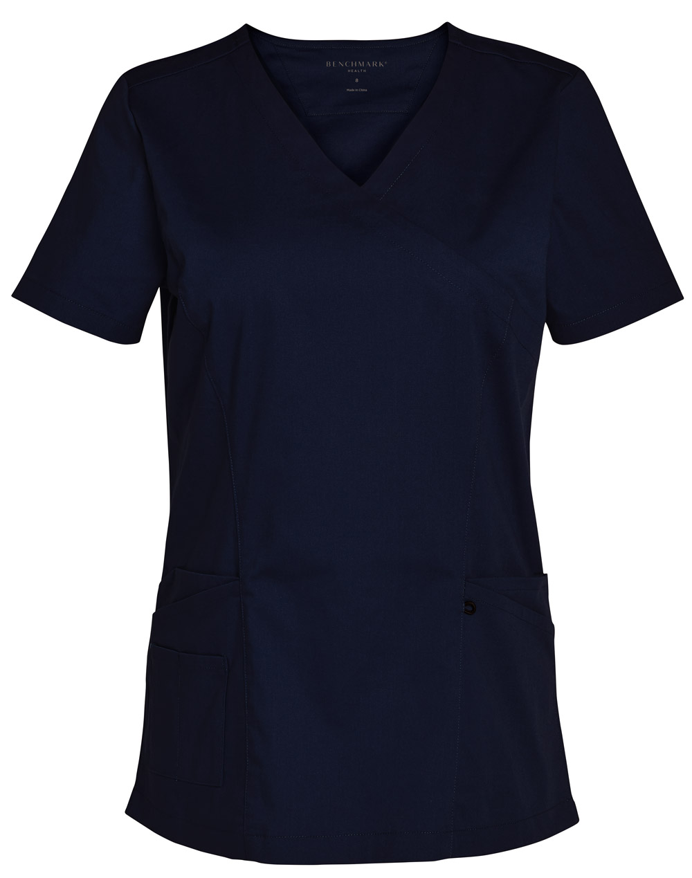 Order Online Navy Ladies Scrub Top in Perth