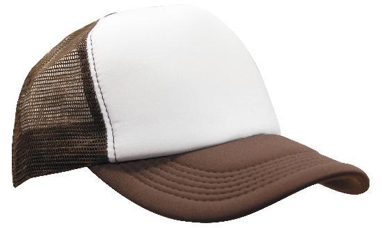 Bags Headwears Cotton and Other Fabrics Trucker Mesh Cap With Flat Peak - 3806 Perth Australia