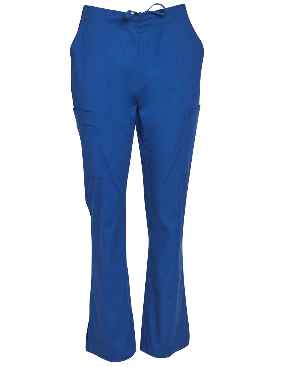 Order Royal Ladies Semi-Elastic Waist Tie Solid Colour Scrub Pants in Perth