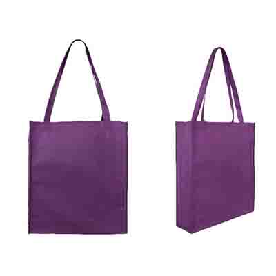 Order violet Non Woven Large Tote Bag with Gusset Online in Perth