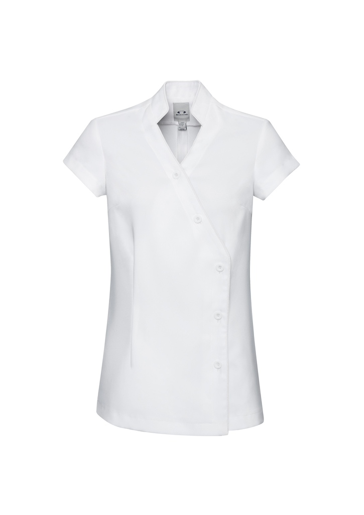 White Ladies Zen Crossover Tunic Scrubs Online in Perth