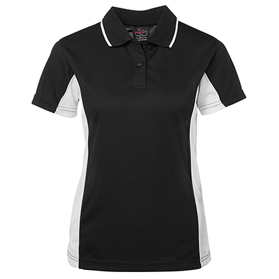 Promotional Corparate Custom Printed Apparels Polos Ladies PODIUM LADIES CONTRAST POLY POLO - 7LPP Perth Australia