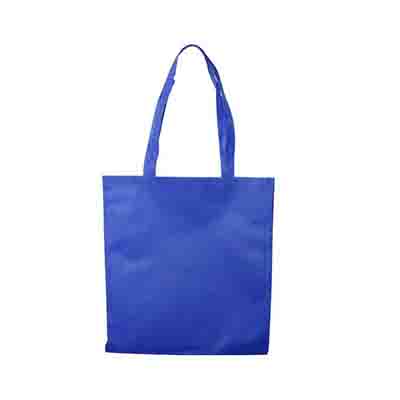 Personalised Blue Non Woven Large Tote Bag No Gusset in Perth, Australia