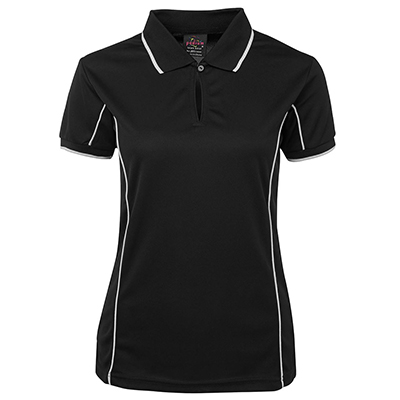 Promotional | Custom Printed PODIUM LADIES PIPING POLO - 7LPI in Perth ...