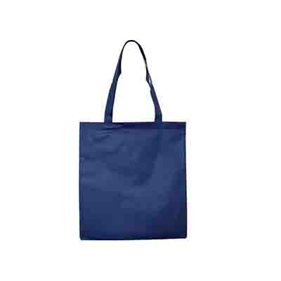 Printed Dark Blue Non Woven Large Tote Bag No Gusset Online in Perth