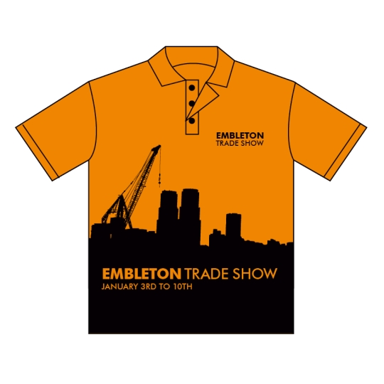 Printed tradeshow Polos in Australia