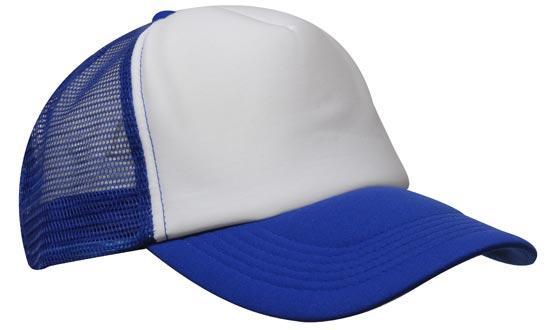 Bags Headwears Cotton and Other Fabrics Trucker Mesh Cap With Flat Peak - 3806 Perth Australia