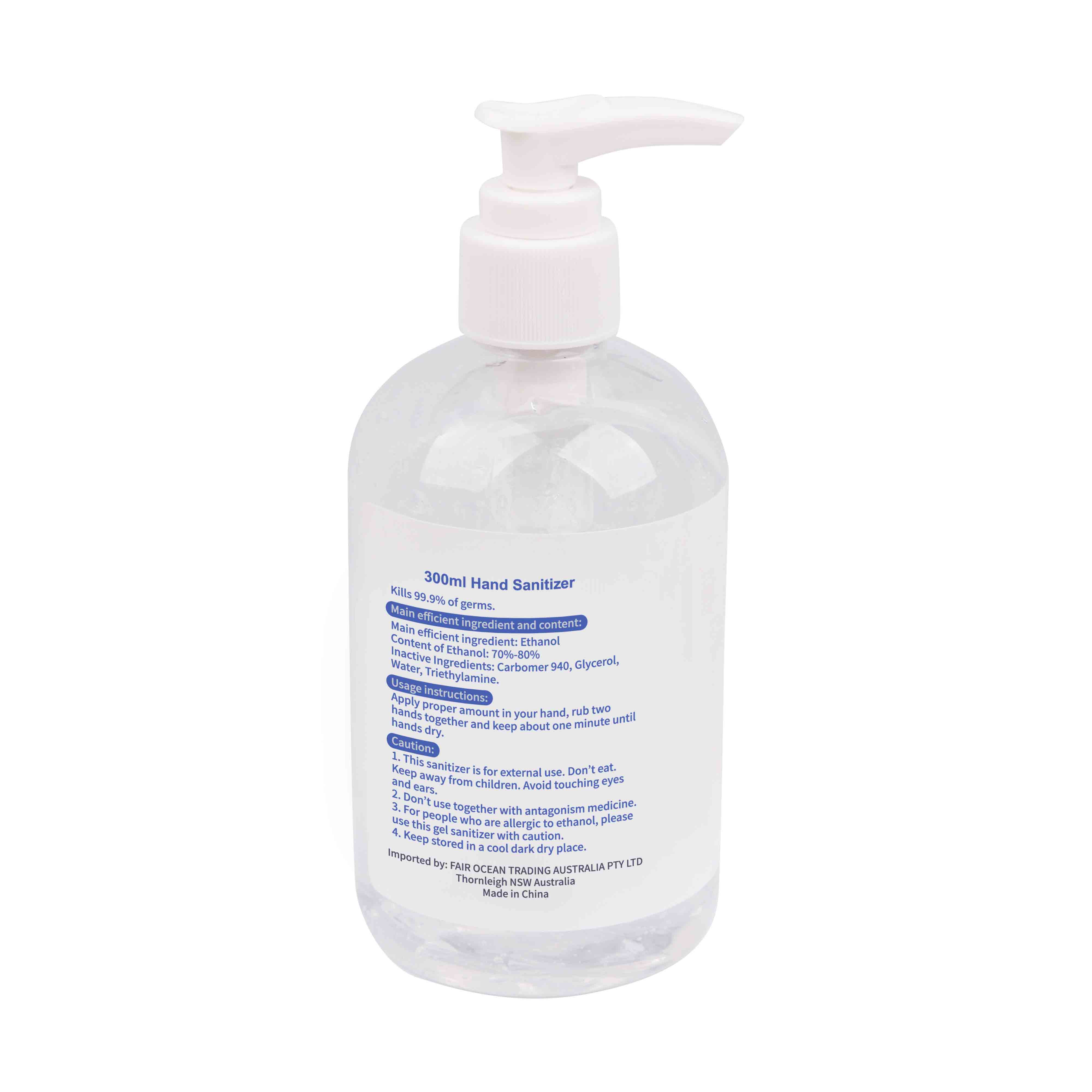 Order Custom 300ml Hand Sanitiser Gel Online