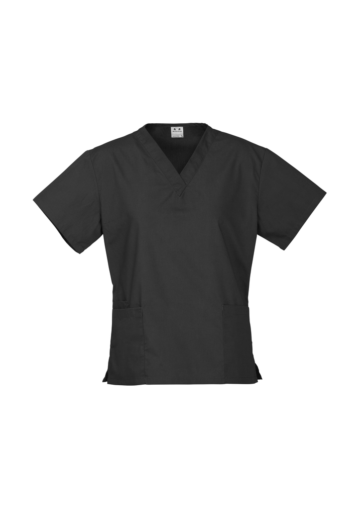 Order Black Ladies Classic Scrubs Tops Online in Perth