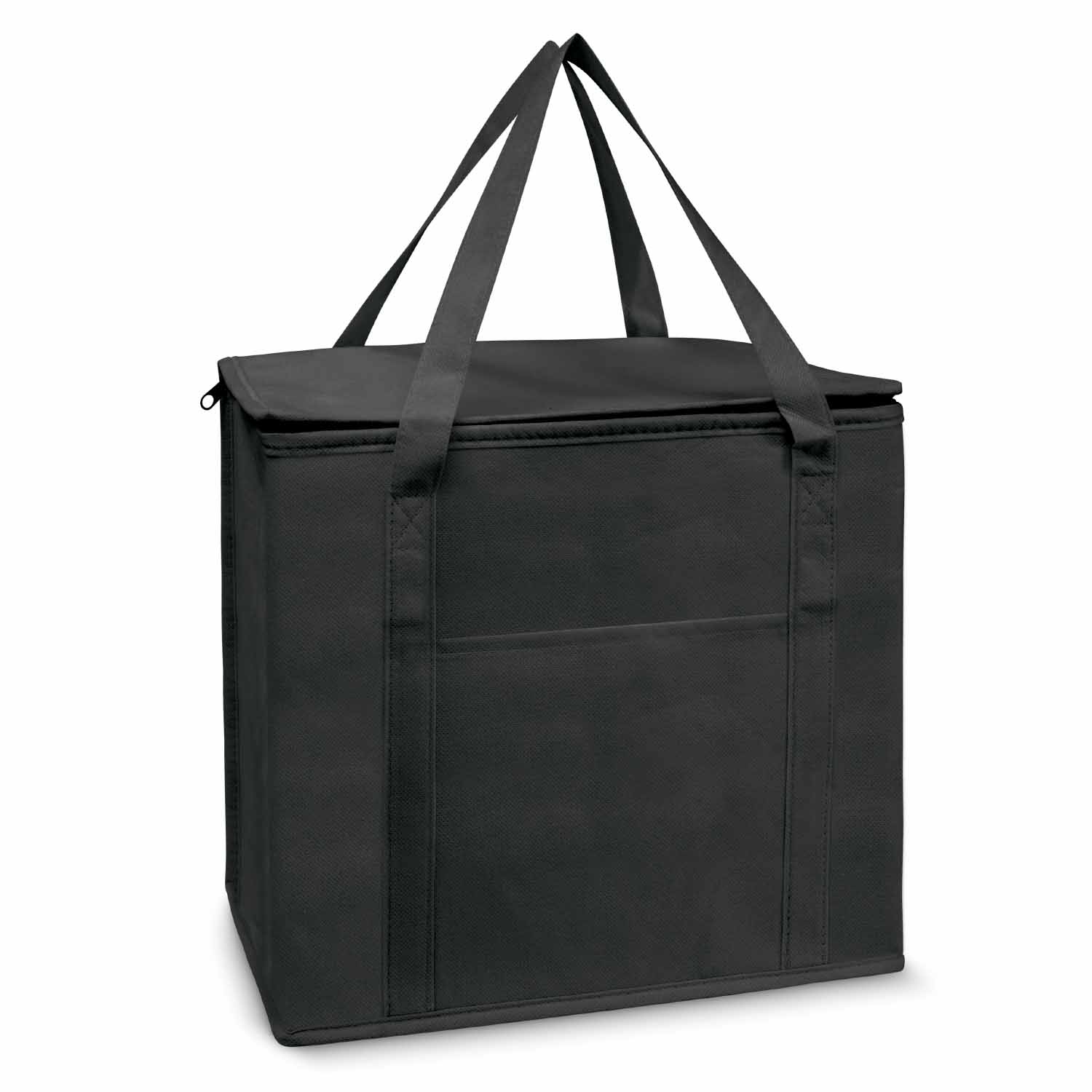 Promotional Black Sierra Shopping Cooler Bag in Australia