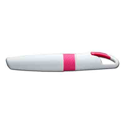 Promotional Pink Carabiner Highlighter Pens in Perth