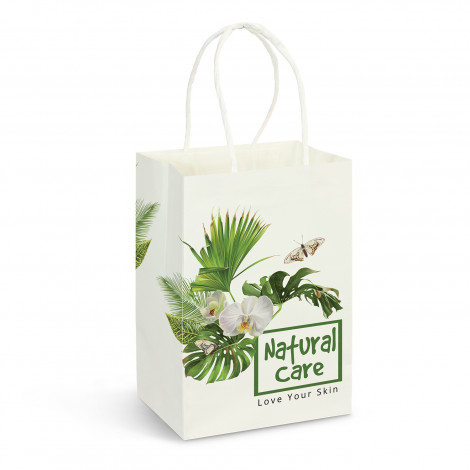 Custom Small Paper Carry Bag Full Colour Perth