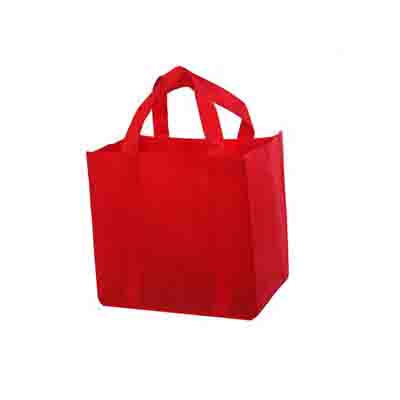 Red Non Woven Printed Green Shopping Bag online in Perth